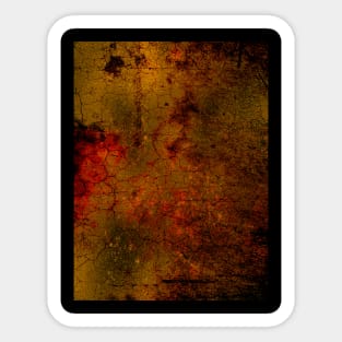 Dirt grunge brown texture Sticker